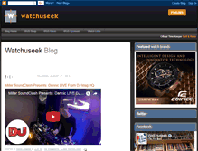 Tablet Screenshot of blog.watchuseek.com