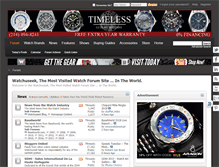 Tablet Screenshot of forums.watchuseek.com